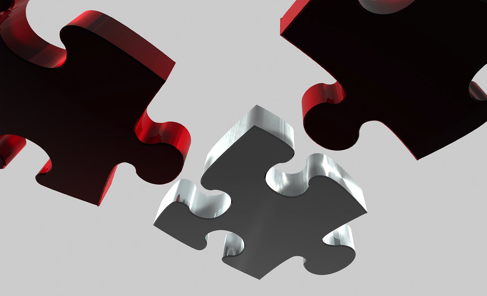 puzzle pieces clicking together