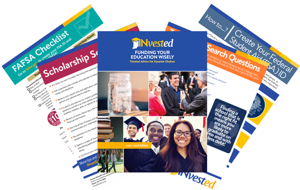 A scattering of INvestEd booklets and other documents